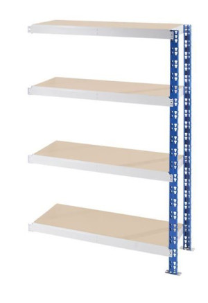 Lagerhylla Jolene, hyllplan spånskivor, HxBxD 1508 x 1025 x 600 mm, ut