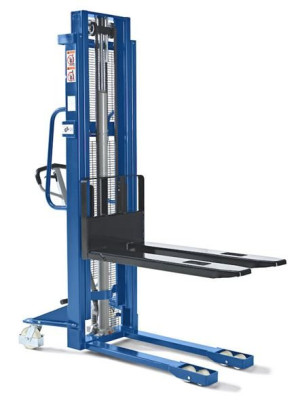 Staplare Jonathan, lyftområde 90–2500 mm, lastkapacitet 1100 kg, höjd