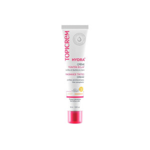 Topicrem Hydra+ Getinte Cr Eclat Licht 40ml Nf 40 ml Creme