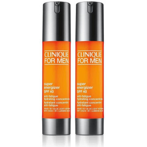 Clinique For Men Super Energizer Spf40 Anti-Fatigue Hydrating Concentrate x2 2x48 ml Feuchtigkeitscreme
