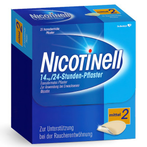 Nicotinell 14 mg/24-Stunden-Pflaster 35mg 21 St Pflaster transdermal