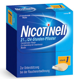 Nicotinell 21 mg/24-Stunden-Pflaster 52,5mg St Pflaster transdermal