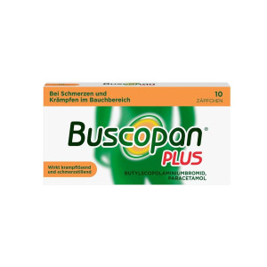 Buscopan plus 10 mg/800 mg Suppositorien St