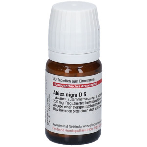 DHU Abies Nigra D 6 Tabletten 80 St