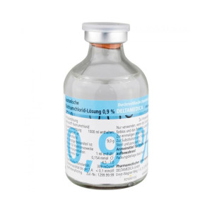 DELTAMEDICA Isotonische NaCl 0,9% DELTAM.Injektion Glasfl. 20x100 ml Infusionslösung