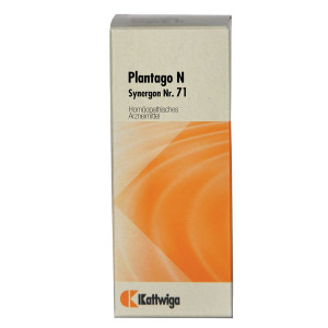 Kattwiga Synergon Komplex 71 Plantago N Tropfen 50 ml