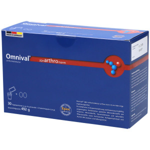 Omnival orthomolekul.2OH arthro norm 30Gran.Kap. 1 St Kombipackung