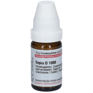 DHU Sepia D 1000 Globuli 10 g