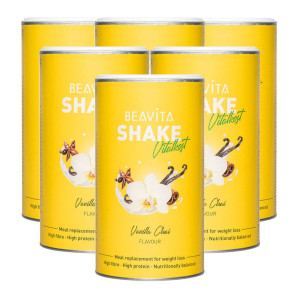 Beavita Profi Diät-Paket, Vanilla Chai 6x572 g Pulver