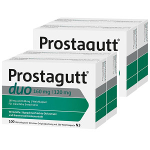 2x Prostagutt duo 160/120 mg 2x200 St Weichkapseln