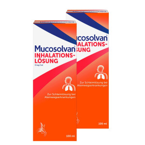 Mucosolvan Inhalationslösung 15 mg Lsg.f.Vernebler Doppelpack 2x100 ml Lösung für einen Vernebler