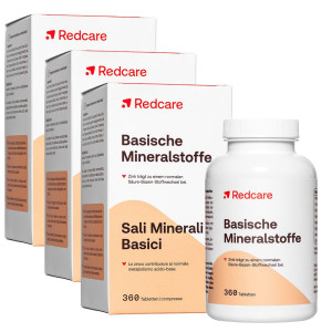 Redcare von Shop Apotheke Basische Mineralstoffe RED 3er-Pack 3x360 St Tabletten