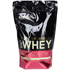 Optimum Nutrition 100% Whey Gold Standard 1LB Vanilla Ice Cream 450 g Pulver