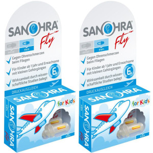 Sanohra FLY F Kinder x2 2x2 St Ohrstöpsel