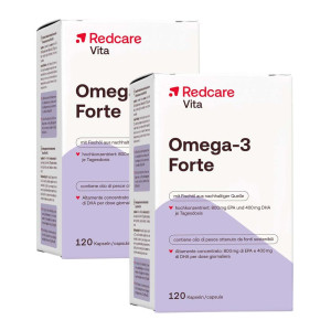 Redcare von Shop Apotheke Redcare Omega-3 Forte Kapseln Doppelpack 240 St