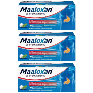 Maaloxan 25 mVal Kautabletten 3x 3x100 St