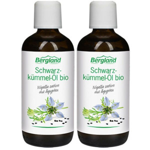 Bergland Schwarzkümmelöl Bio 2x 2x100 ml Öl