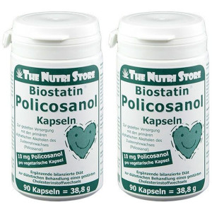 The Nutri Store Policosanol 10 mg Kapseln 2x 2x90 St