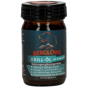 Berglöwe Krill-Öl Omega 3 44 g Kapseln
