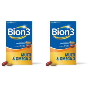 Bion3 Multi+Omega-3 Kombipackung 30 Tabl.+30 Kaps. 2x 2x2x30 St