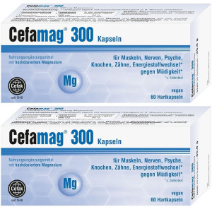 Cefamag 300 Hartkapseln 2x 2x60 St