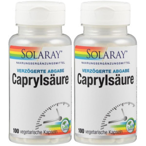 Solray Caprylsäure Solaray Kapseln 2x 2x100 St