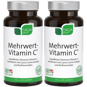 Nicapur Mehrwert-Vitamin C Kapseln 2x 2x60 St