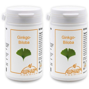 ALLPHARM Ginkgo Biloba Kapseln 2x 2x60 St