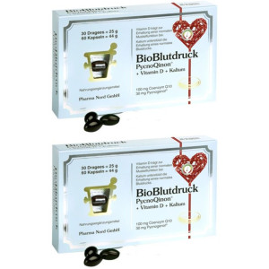 BIO Blutdruck Dragees+Kapseln Pharma Nord Kombip. 2x 2x1 St Kombipackung