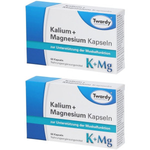 Twardy Kalium+Magnesium Kapseln 2x 2x60 St