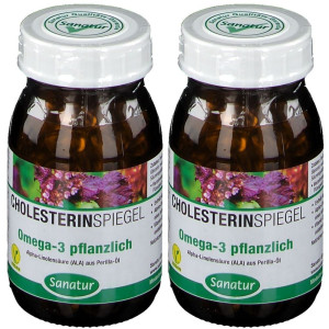 Sanatur Omega 3 Fettsaeuren100%Pfl x2 2x120 St Kapseln
