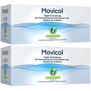 Movicol Beutel Plv.z.Her.e.Lsg.z.Einnehmen 2x 2x100 St Pulver zur Herstellung einer Lösung zum Einnehmen