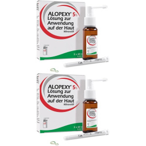 Alopexy 5% x2 2x3x60 ml Lösung