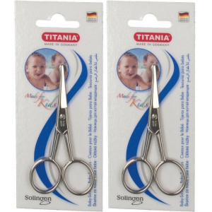 Babyschere Solingen Titania 2x 2x1 St
