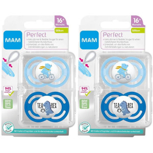 MAM Perfect Silikon 16+ Monate 2x 2x2 St