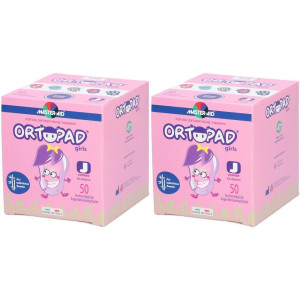 Ortopad for girls junior Augenokklusionspflaster 2x 2x50 St Pflaster