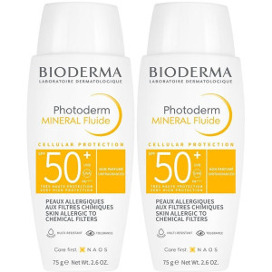 Bioderma Photoderm Mineralfl Creme SPF 50+ 2x 2x75 g