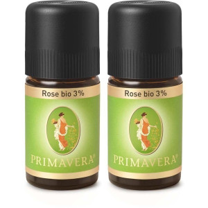 PRIMAVERA Rose BIO 3% ätherisches Öl 2x 2x5 ml Ätherisches