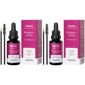 Casida Wimpernserum natural Booster 2x 2x30 ml Konzentrat