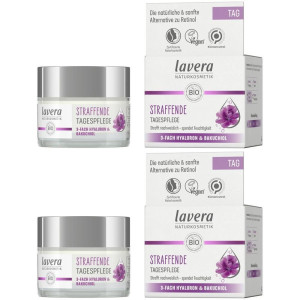 Lavera straffende Tagespflege dt 2x 2x50 ml Tagescreme