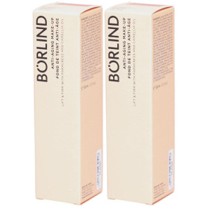 ANNEMARIE BÖRLIND Börlind Anti-Aging Make-up almond 2x 2x30 ml Flaschen