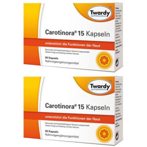 Twardy Carotinora 15 Kapseln 2x 2x90 St