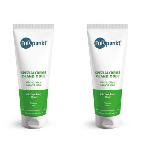 Fusspunkt Spezial Island Moos Creme 2x 2x125 ml