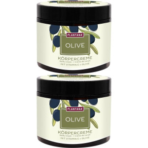 Plantana Olive Körpercreme m.Vitamin-E 2x 2x500 ml Creme