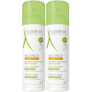 A-Derma Exomega Control Spray rückfettend 2x 2x200 ml