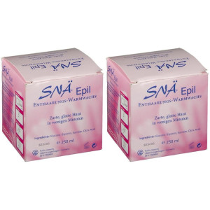 SNÄ Enthaarungs Warmwachs Snae Epil 2x 2x250 ml