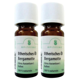 Spinnrad Ätherisches ÖL Bergamotte DAB 2x 2x10 ml Öl