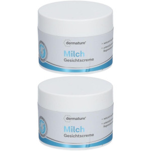 Dermature® Dermature Milch Gesichtscreme 2x 2x50 ml Creme