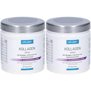 LIFE LIGHT Kollagen-Drink Pulver 2x 2x300 g