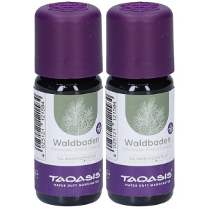 TAOASIS Sauna Konzentrat Waldbaden 2x 2x10 ml Öl